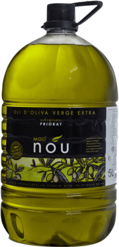 63,95 € | Azeite de Oliva Vinícola del Priorat Molí Nou Catalunha Espanha Arbequina Garrafão 5 L