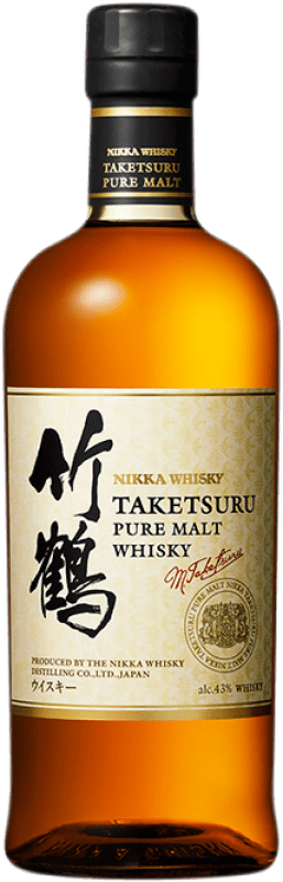 Envoi gratuit | Whisky Single Malt Nikka Taketsuru Pure Malt Japon 70 cl