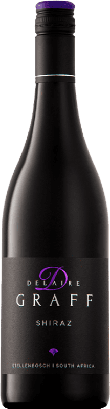12,95 € Envío gratis | Vino tinto Delaire Graff Shiraz I.G. Stellenbosch