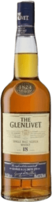 ウイスキーシングルモルト Glenlivet 18 年 70 cl