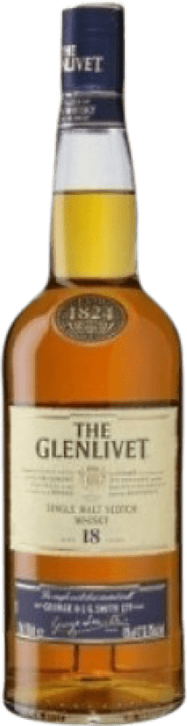 送料無料 | ウイスキーシングルモルト Glenlivet スコットランド イギリス 18 年 70 cl