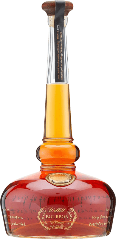 237,95 € Envío gratis | Whisky Bourbon Willett Pot Still Reserva Botella Especial 1,75 L