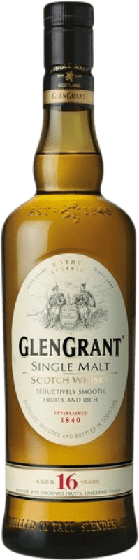 31,95 € | Single Malt Whisky Glen Grant Ecosse Royaume-Uni 16 Ans 70 cl