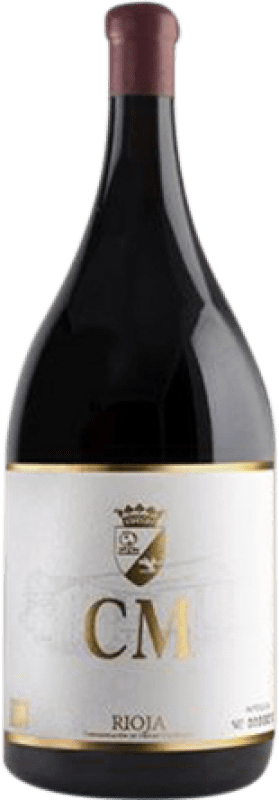 249,95 € | Red wine Carlos Moro CM Crianza D.O.Ca. Rioja The Rioja Spain Tempranillo Special Bottle 5 L