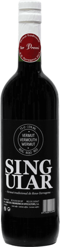 10,95 € | Vermouth Mas de l'Abundància Singular Rojo Catalonia Spain 75 cl