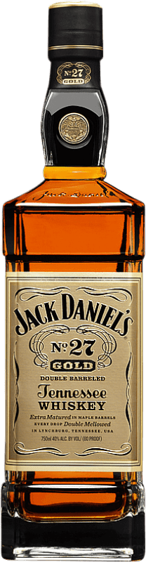 Envio grátis | Whisky Bourbon Jack Daniel's Gold Nº 27 Estados Unidos 70 cl