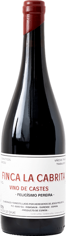 Envío gratis | Vino tinto El Paraguas Finca La Cabrita Joven D.O. Ribeiro Galicia España Mencía, Sousón, Caíño Tinto 75 cl