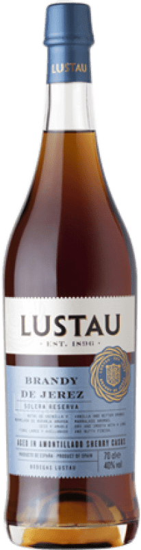 Envio grátis | Brandy Conhaque Lustau Solera Reserva D.O. Jerez-Xérès-Sherry Andaluzia Espanha 70 cl