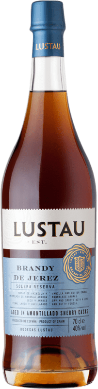 16,95 € | Brandy Lustau Solera Reserve — Aged D.O. Jerez-Xérès-Sherry Andalusia Spain 70 cl
