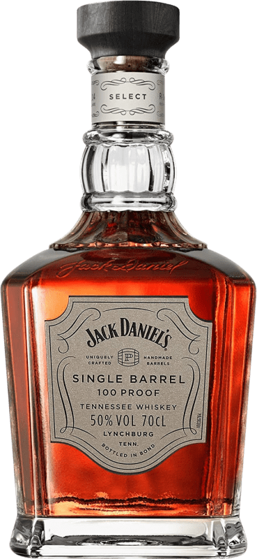 Envio grátis | Whisky Bourbon Jack Daniel's Single Barrel 100 Proof Estados Unidos 70 cl