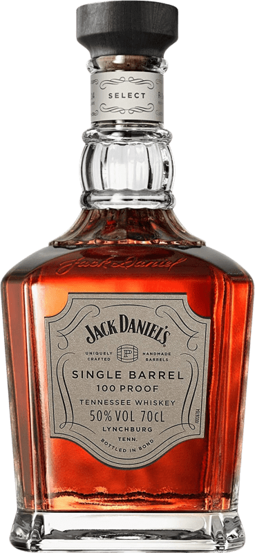 53,95 € | 波本威士忌 Jack Daniel's Single Barrel 100 Proof 美国 70 cl