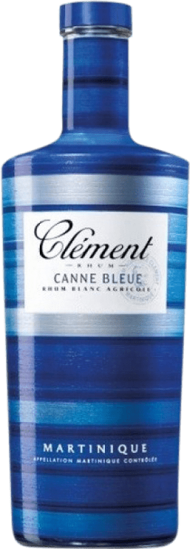 27,95 € | 朗姆酒 Clément Blue — 蓝色版, Blanc — 白色的 马提尼克 70 cl Canne — 甘蔗