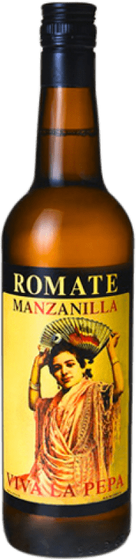 Free Shipping | Fortified wine Sánchez Romate La Pepa D.O. Manzanilla-Sanlúcar de Barrameda Andalusia Spain Palomino Fino 75 cl