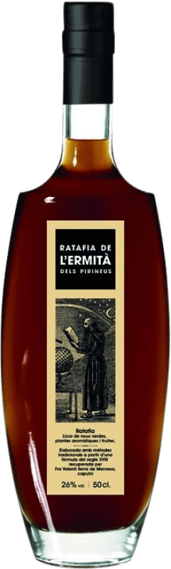 Envio grátis | Ratafia Portet L'Ermità dels Pirineus Catalunha Espanha Garrafa Medium 50 cl