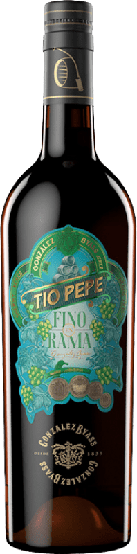 21,95 € Envio grátis | Vinho fortificado González Byass Tío Pepe en Rama D.O. Jerez-Xérès-Sherry