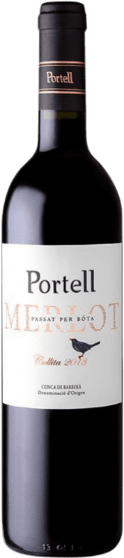 Бесплатная доставка | Красное вино Sarral Portell D.O. Conca de Barberà Испания Merlot 75 cl