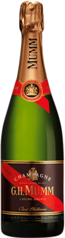 Free Shipping | White Sparkling Wine G.H. Mumm Le Millésimé Brut A.O.C. Champagne Champagne France Pinot Black, Chardonnay, Pinot Meunier 75 cl