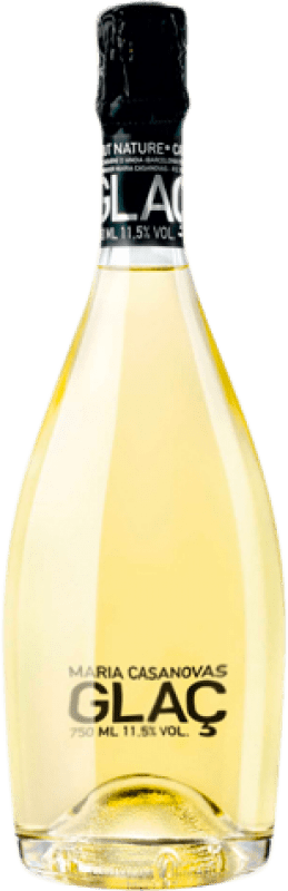 Envoi gratuit | Blanc mousseux Maria Casanovas Glac Brut Nature D.O. Cava Catalogne Espagne Pinot Noir, Macabeo, Xarel·lo, Parellada Demi- Bouteille 37 cl