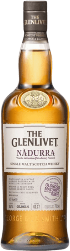 46,95 € | Whisky Single Malt Glenlivet Nàdurra Oloroso Sherry Cask Finish — Affinamento in Botte Scozia Regno Unito 70 cl