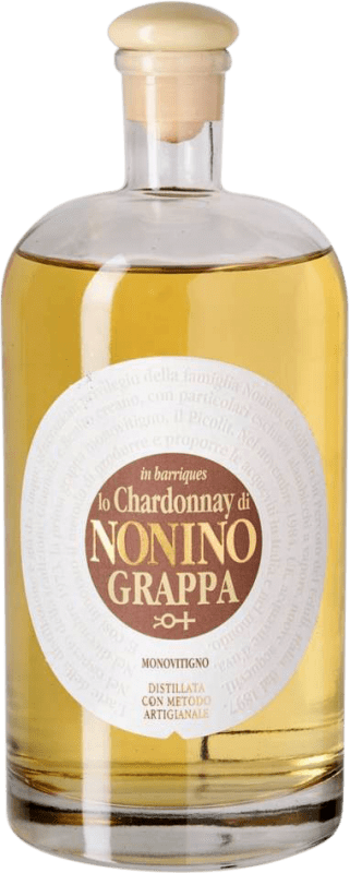 59,95 € Envío gratis | Grappa Nonino Monovitigno lo Chardonnay in Barriques
