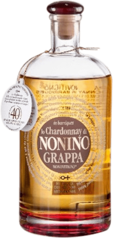 44,95 € Free Shipping | Grappa Nonino Monovitigno lo Chardonnay in Barriques Italy Bottle 70 cl