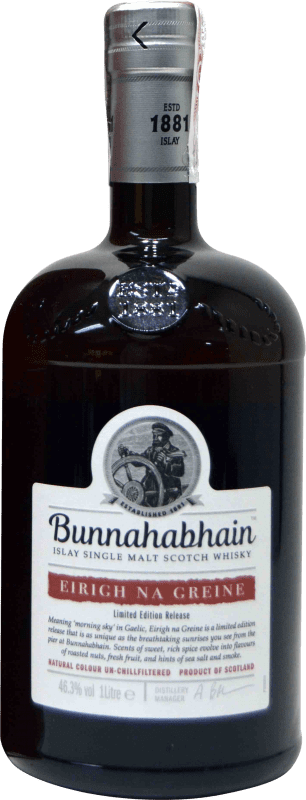 送料無料 | ウイスキーシングルモルト Bunnahabhain Eirigh Na Greine スコットランド イギリス 1 L