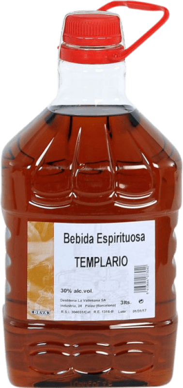 27,95 € | Brandy Conhaque DeVa Vallesana Templario Catalunha Espanha Garrafão 3 L