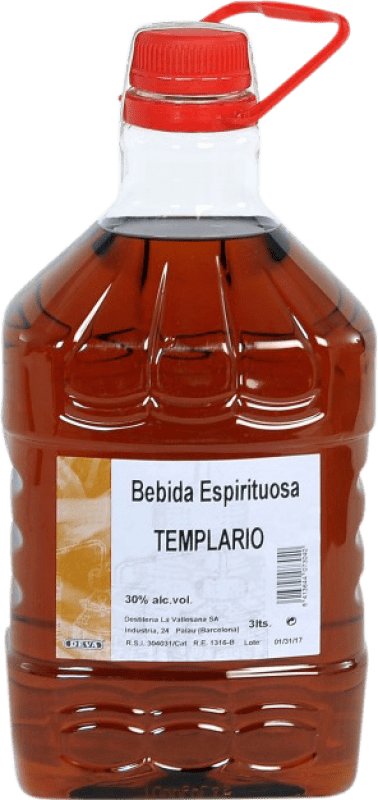 36,95 € Spedizione Gratuita | Brandy Cisa Templario Tanica 3 L