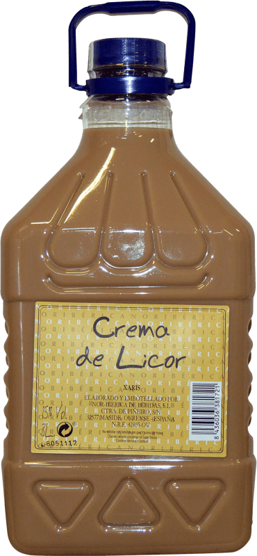 28,95 € | Cream Liqueur Nor-Iberica de Bebidas Xaris Galicia Spain Jerrycan 3 L
