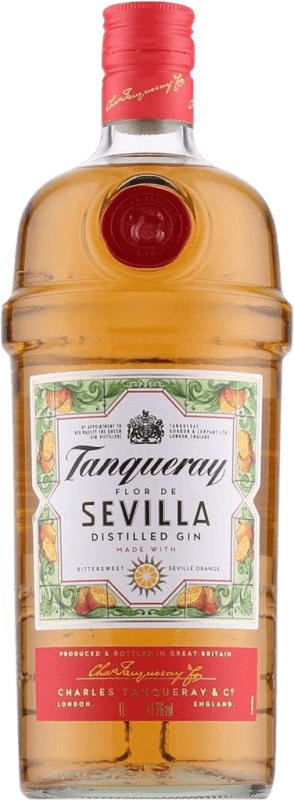 35,95 € | Genever Gin Tanqueray Flor de Sevilla Reino Unido 1 L Orange — Laranja