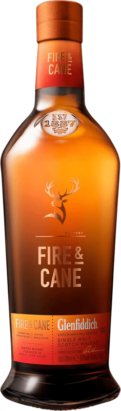 48,95 € | ウイスキーシングルモルト Glenfiddich Fire & Cane スペイサイド イギリス 70 cl