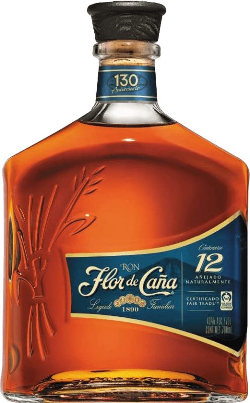25,95 € Envío gratis | Ron Flor de Caña Legacy Edition 12 Años
