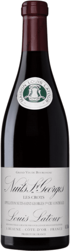 103,95 € Free Shipping | Red wine Louis Latour 1er Cru Les Crots A.O.C. Nuits-Saint-Georges Burgundy France Pinot Black Bottle 75 cl