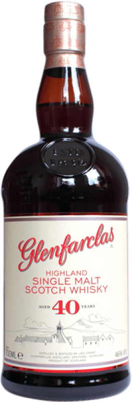 Envoi gratuit | Whisky Single Malt Glenfarclas Ecosse Royaume-Uni 40 Ans 70 cl