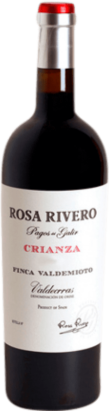 Envío gratis | Vino tinto Virxe de Galir Pagos de Galir Selección Rosa Rivero Crianza D.O. Valdeorras Galicia España 75 cl