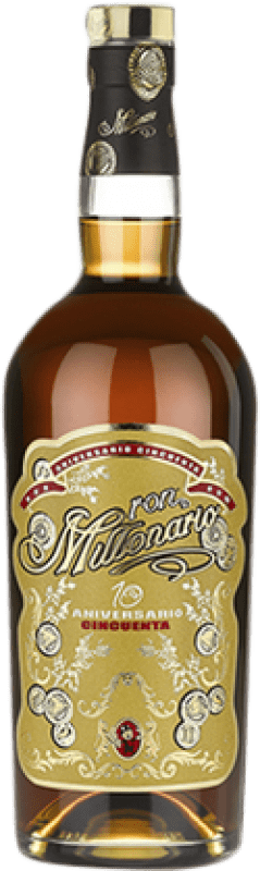 Бесплатная доставка | Ром Rossi & Rossi Millonario 10 Aniversario Перу 70 cl