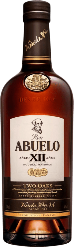 免费送货 | 朗姆酒 Abuelo Two Oaks 巴拿马 70 cl