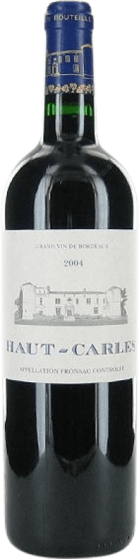 32,95 € | Red wine Château Haut-Carles A.O.C. Fronsac France Merlot, Cabernet Franc, Malbec Bottle 75 cl