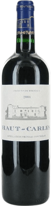 31,95 € | Vino tinto Château Haut-Carles A.O.C. Fronsac Francia Merlot, Cabernet Franc, Malbec 75 cl