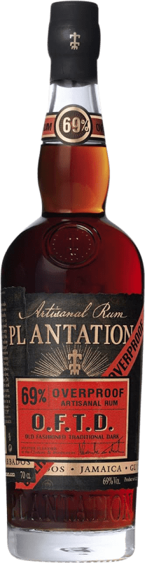 送料無料 | ラム Plantation Rum Original Dark Trinidad Extra Añejo O.F.T.D. 69% Overproof バルバドス 70 cl