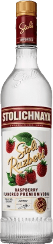 Envio grátis | Vodka Stolichnaya Razberi Federação Russa 70 cl Raspberry — Framboesa