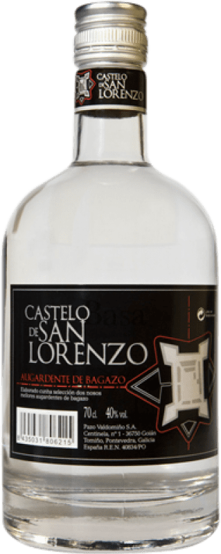 12,95 € Free Shipping | Pomace Brandy Pazo Valdomiño Castelo San Lorenzo