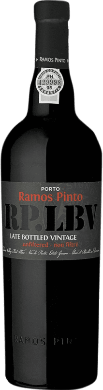 26,95 € | Süßer Wein Ramos Pinto LBV Port Unfiltered Portugal Sousón, Touriga Nacional, Tinta Roriz, Tinta Barroca 75 cl