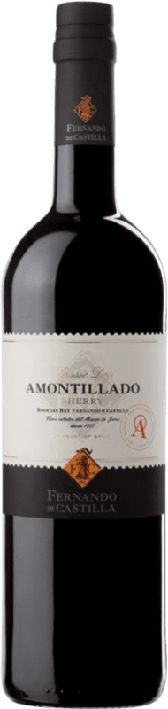 17,95 € | Verstärkter Wein Fernando de Castilla Classic Amontillado D.O. Jerez-Xérès-Sherry Andalusien Spanien Palomino Fino 75 cl