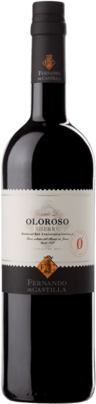 16,95 € | Verstärkter Wein Fernando de Castilla Classic Oloroso D.O. Jerez-Xérès-Sherry Andalusien Spanien Palomino Fino 75 cl
