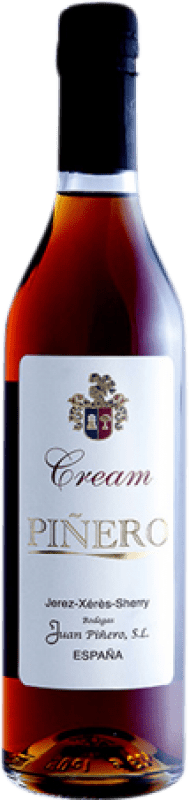 21,95 € 免费送货 | 强化酒 Juan Piñero Cream D.O. Jerez-Xérès-Sherry 瓶子 Medium 50 cl