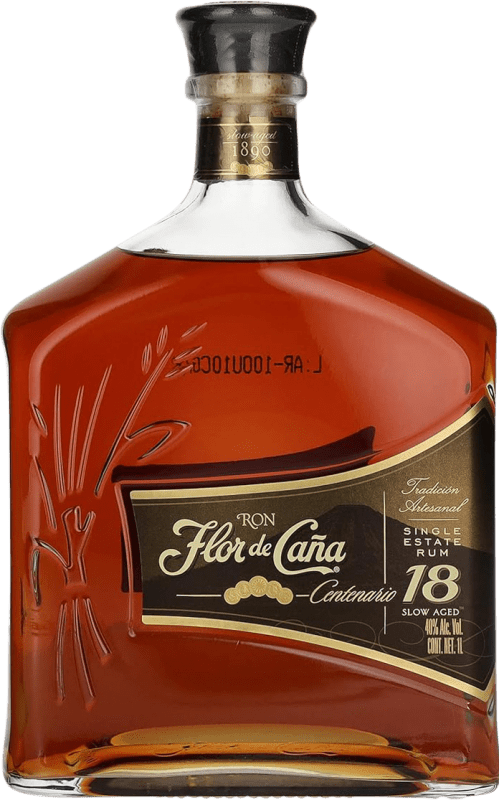 免费送货 | 朗姆酒 Flor de Caña Legacy Edition 尼加拉瓜 18 岁 1 L