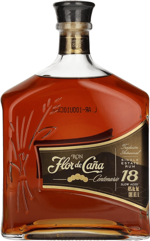 Envio grátis | Rum Flor de Caña Legacy Edição Limitada Nicarágua 18 Anos 1 L