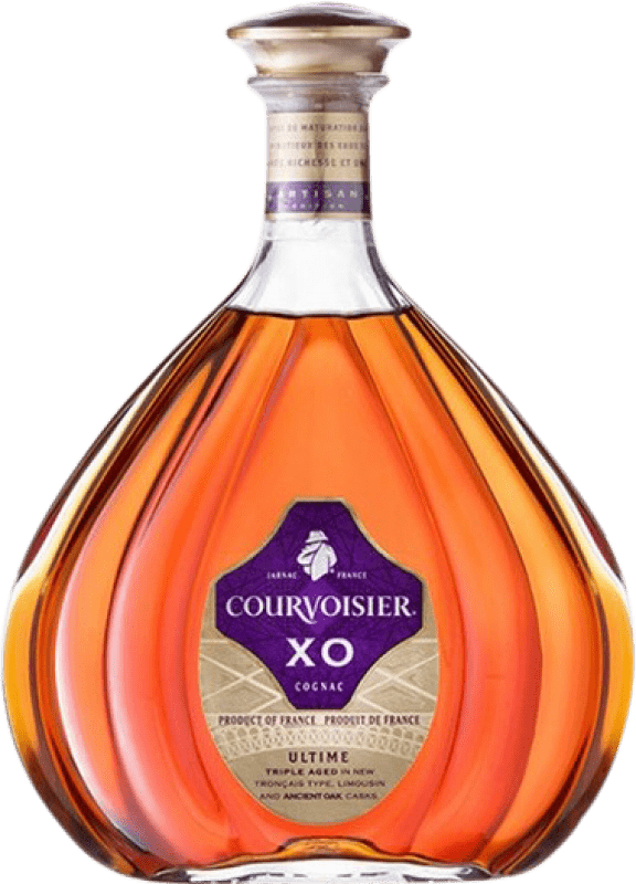 129,95 € Free Shipping | Cognac Courvoisier Xtra Old X.O. Artisan Edition France Missile Bottle 1 L