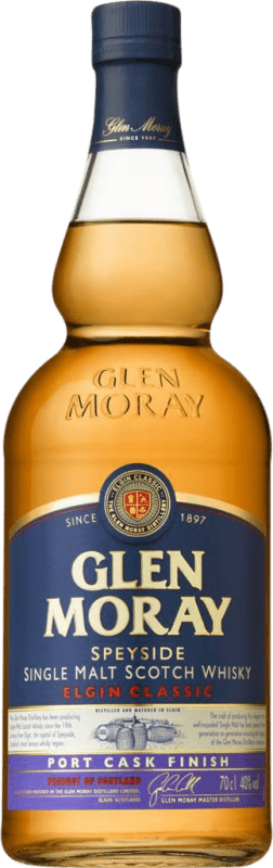 Free Shipping | Whisky Single Malt Glen Moray Classic Scotland United Kingdom 70 cl